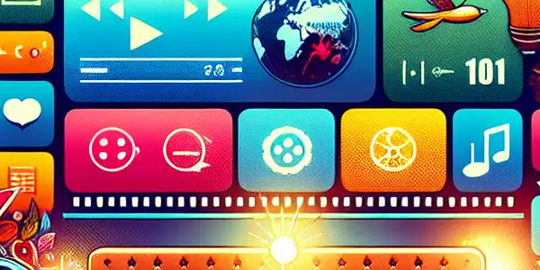 A vibrant digital forum showcasing adult content and Japanese AV films in a cozy, inviting lounge atmosphere.